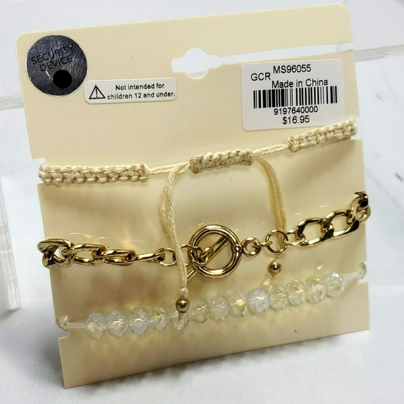 2 sets for $15 BKE 3pc bracelet set ( 2 sets) - Picture 2 of 2